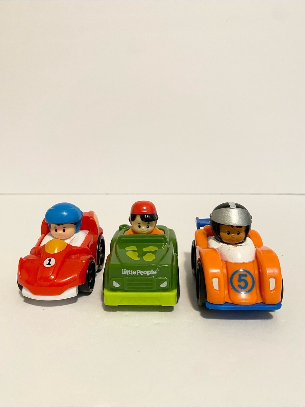 Fisher Price Wheelies Car Little People Lot Race Boy Girl Chunky Toddler